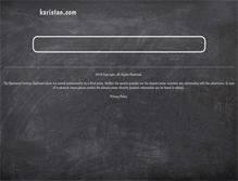 Tablet Screenshot of karistan.com